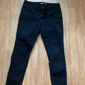 Black skinny jeans, worn once!